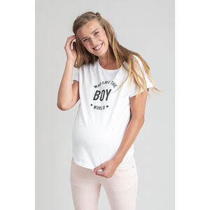 T-shirt de grossesse à message printé 