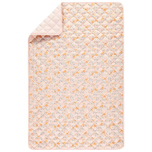 Édredon imprimé all-over à croisillons  