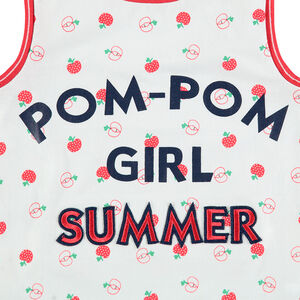 Junior - Ensemble avec débardeur printé all-over et short uni 