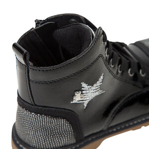 Bottillons noir vernis Lulu Castagnette 