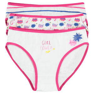 Junior - Lot de 3 culottes fantaisie 