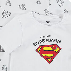 Lot de 2 maillots de corps avec print logo Warner Superman 