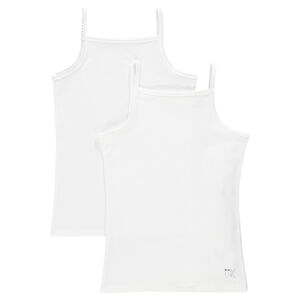 Junior - Lot de 2 débardeurs (maillots de corps)  