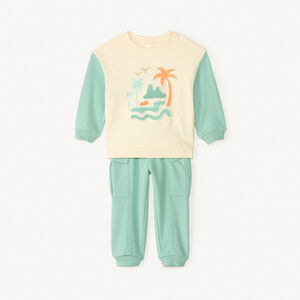 Ensemble de jogging effet color block pour bébé garçon 