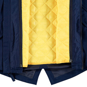 Junior - Parka 2 en 1 avec poches et inscriptions printées 
