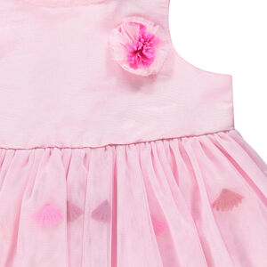 Robe en tulle avec pompons 