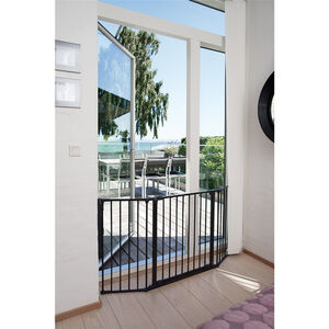 Barrière de sécurité Olaf Wide Noir 90cm-146cm 