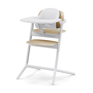 Chaise haute évolutive Lemo 3 en 1 sand white 