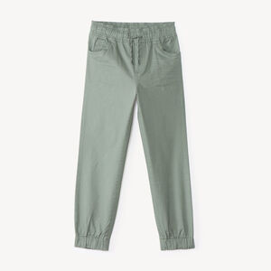 Pantalon style jogger en toile garçon 