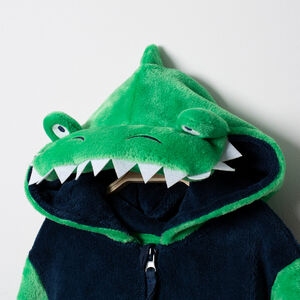 Surpyjama en sherpa dinosaure à détails en relief 