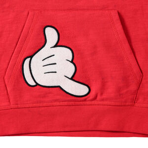 Sweat en molleton avec poche kangourou et Mickey brodé Disney 