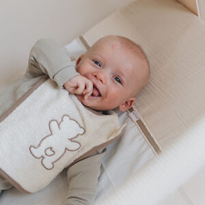 Bavoir Velcro Small Bear Back 