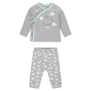 Ensemble brassière et pantalon imprimés Smiley 