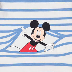 Jogging 3 pièces avec marinière print Mickey, gilet à capuche et pantalon 