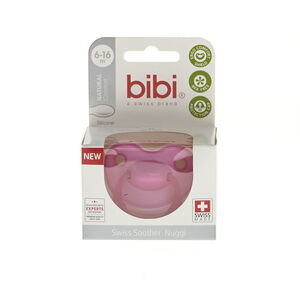 Sucette forme cerise rose - 6-16 mois 