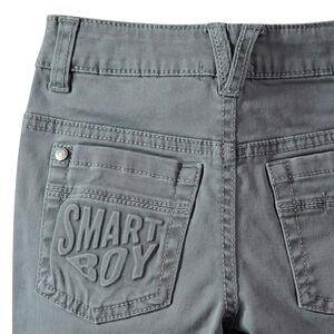 Pantalon en twill surteint avec poche fantaisie au dos 