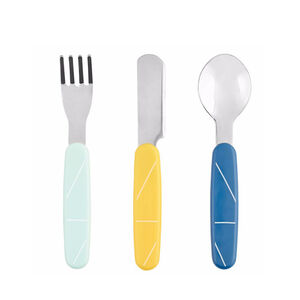 Set de 3 couverts en inox - Azur 