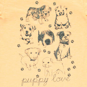 Pyjama court tee-shirt et short print chiens 