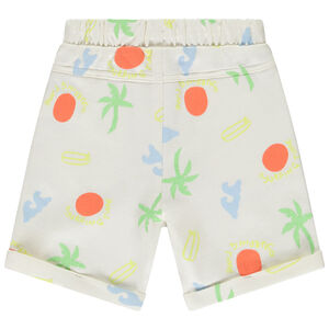 Lot de 2 bermudas molleton fantaisie pour bébé garçon 