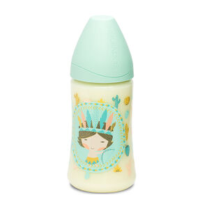 Biberon Indien 270 ml - Bleu 