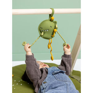 Jouet sensoriel à tirer en silicone Mr. Dino 