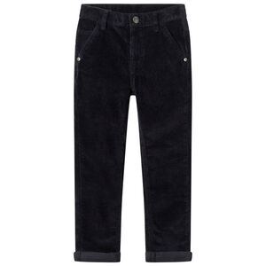 Pantalon en velours droit 