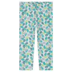 Legging avec imprimé végétal all-over 