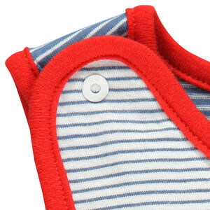 Lot de 2 combinaisons courtes rayées avec prints fantaisie 