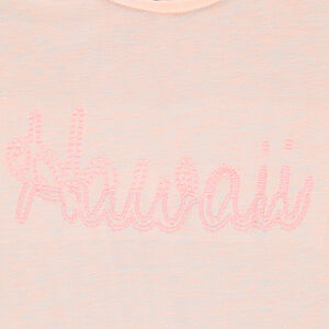 Junior - Tee-shirt manche courtes à épaules ajourées 