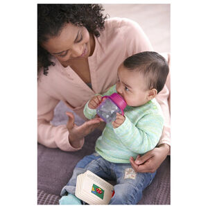 Tasse anti-fuites d'apprentissage +6m 200ml - Roze/Mauve  