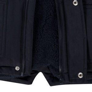 Parka à capuche doublée sherpa pour bébé garçon 