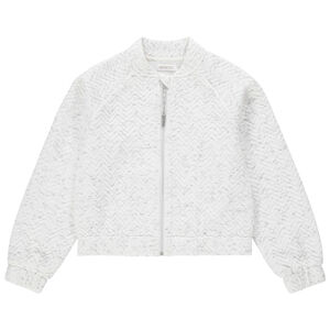 Junior - Gilet en molleton ottoman chiné 