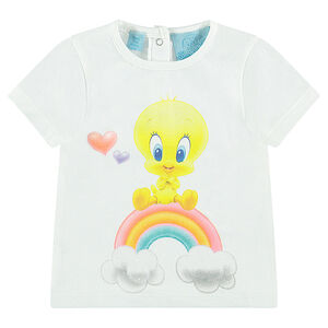 Tee-shirt manches courtes print Looney Tunes Titi 