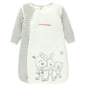 Turbulette en velours avec animaux printés (de la naissance au 12 mois) 