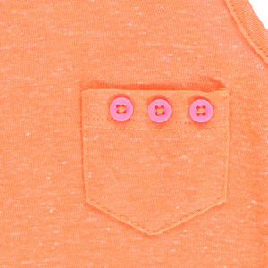 Débardeur aspect neps fines bretelles 