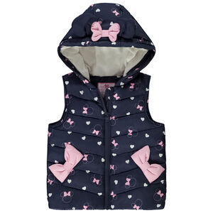 Doudoune sans manches imprimé Minnie Disney fille 