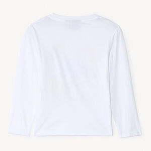 T-shirt manches longues uni print Naruto garçon 