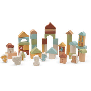 Set de 50 blocs en bois Jollies 24m+ 