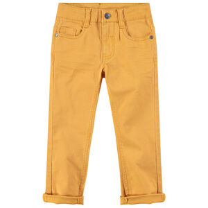 Pantalon en twill surteint avec poche fantaisie au dos 