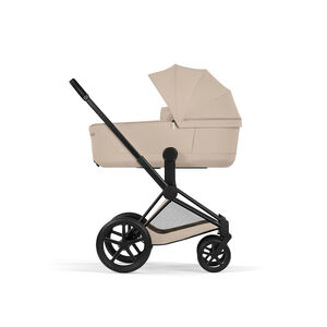 Poussette Duo Priam 2026 Matt Black-Cozy Beige 