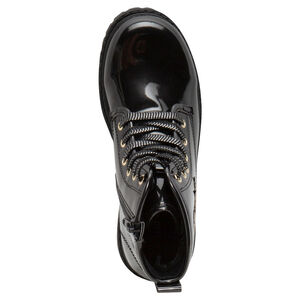 Bottillons vernis à lacets et zip Lulu Castagnette 