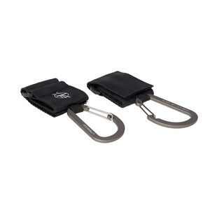 Set de 2 mousquetons pour poussette - Noir 