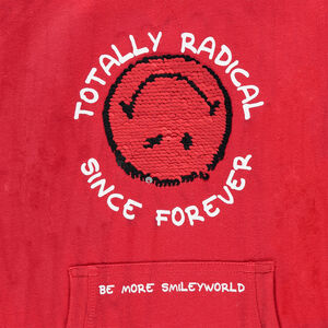 T-shirt manches longues avec Smiley en sequins magiques 