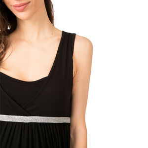 Robe longue de grossesse et d'allaitement 