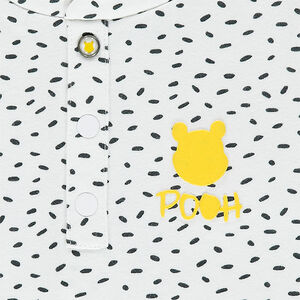 Tee-shirt manches courtes en jersey imprimé all-over avec print Disney Winnie l'Ourson  