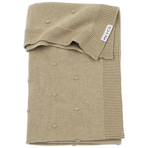 Couverture berceau knots 75x100 Sable 