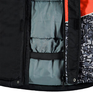 Junior - Blouson de ski avec imprimé graphique et poches zippées 