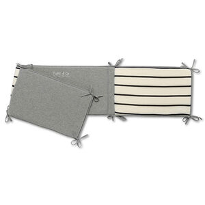 Tour de Lit Jersey Marin - 35 x 170 cm 