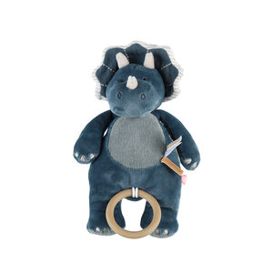 Peluche mini-musicale en veloudoux - Dino 
