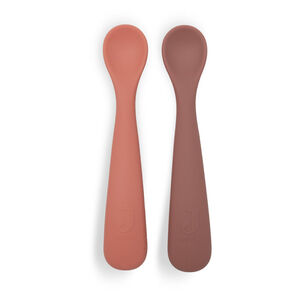 Lot de 2 cuillères souple en silicone Blush Shades 